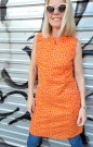Twiggy kjole oransje thumbnail