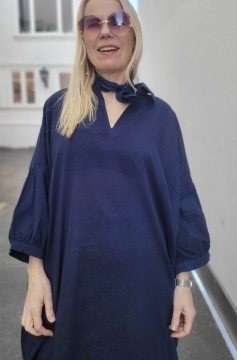 Kaftan kjole i blått