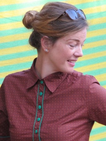 Gina brun prikk