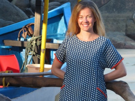 Tunika Blå indigo
